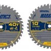 Best reviews of 🌟 IRWIN Circular Saw Blades Irwin Marathon Large Diameter Saw Blades Marathon 2-Pack 10-in 40-Tooth Tungsten Carbide-tipped Steel Miter/Table Saw Blade Set ⌛ -Cheap IRWIN Store 44080526 scaled
