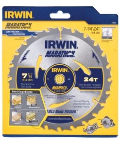 Flash Sale 👍 IRWIN Circular Saw Blades Marathon 7-1/4-in 24-Tooth Segmented Carbide Circular Saw Blade 🎉 -Cheap IRWIN Store 45046817