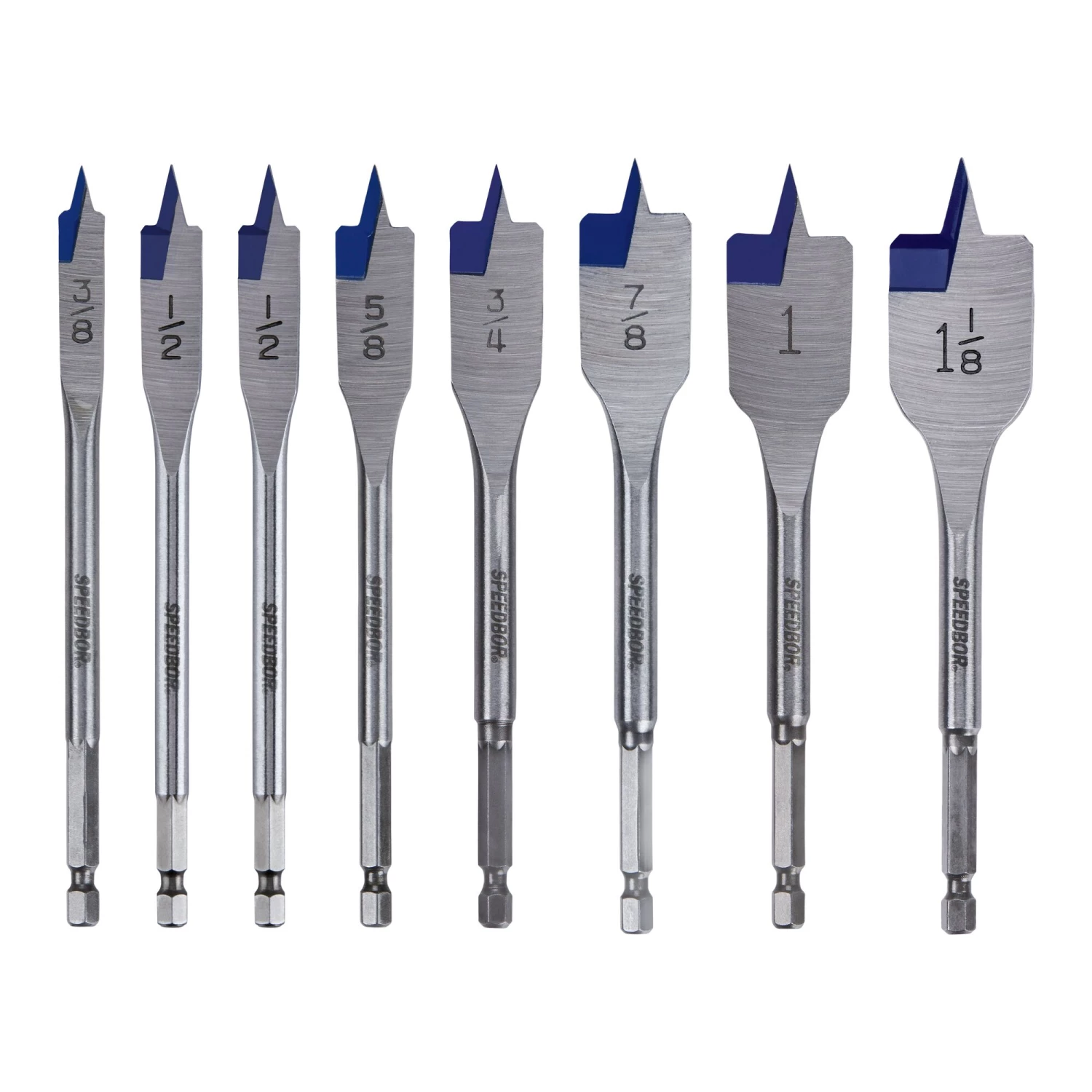 Deals 🤩 IRWIN Woodboring Drill Bits 8-Piece Assorted Woodboring Spade Drill Bit Set 😍 4 Deals 🤩 IRWIN Woodboring Drill Bits 8-Piece Assorted Woodboring Spade Drill Bit Set 😍 - Image 2