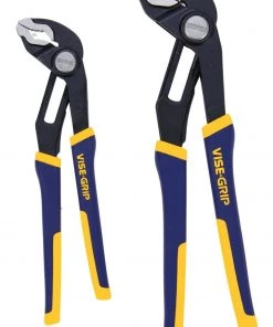 Outlet ⌛ IRWIN Plier Sets Visegrip Quick Adjusting GrooveLock 2-Pack Tongue & Groove Plier Set 😀