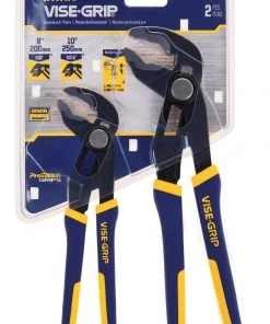 Outlet ⌛ IRWIN Plier Sets Visegrip Quick Adjusting GrooveLock 2-Pack Tongue & Groove Plier Set 😀 -Cheap IRWIN Store 45606055